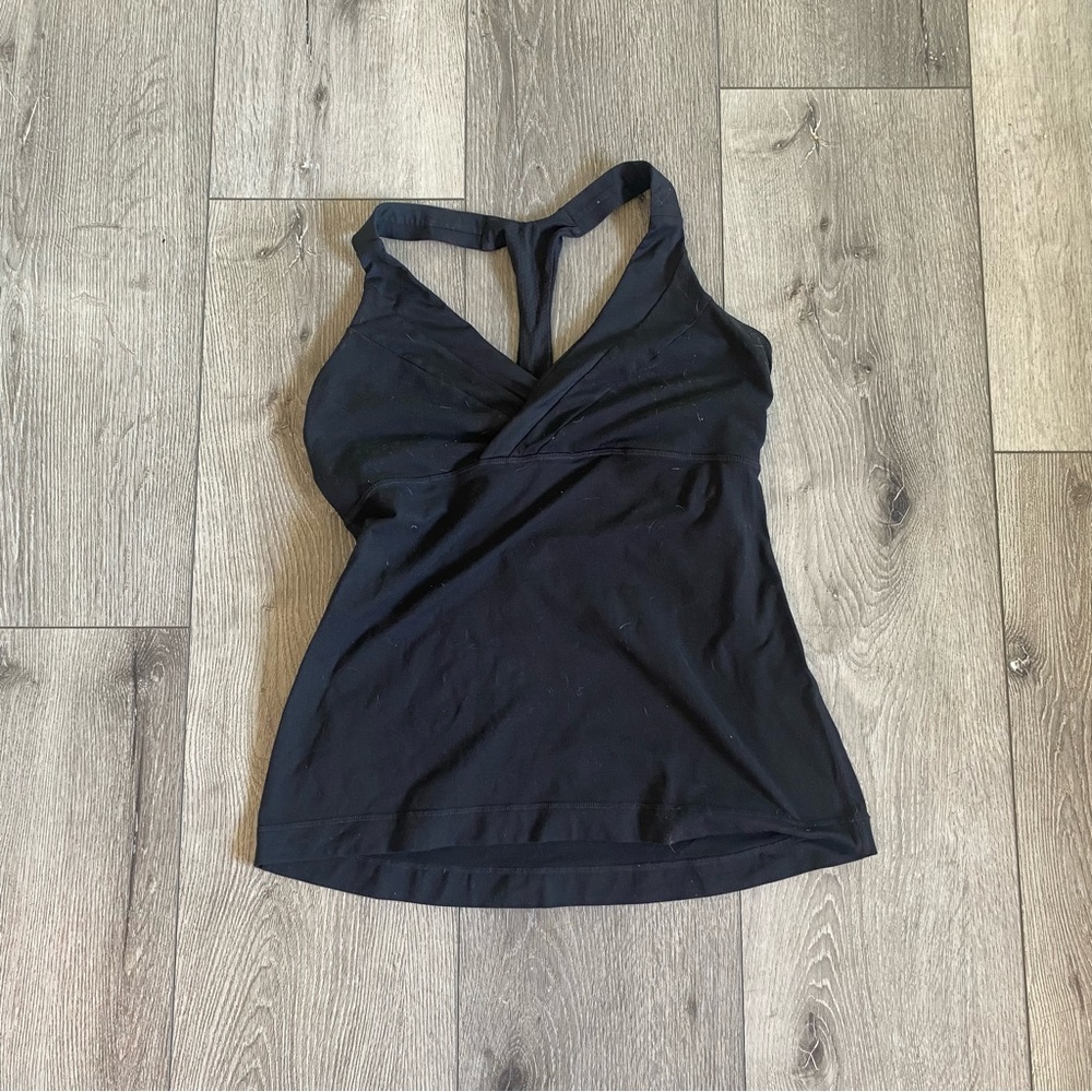 lululemon athletica Black Tank Top